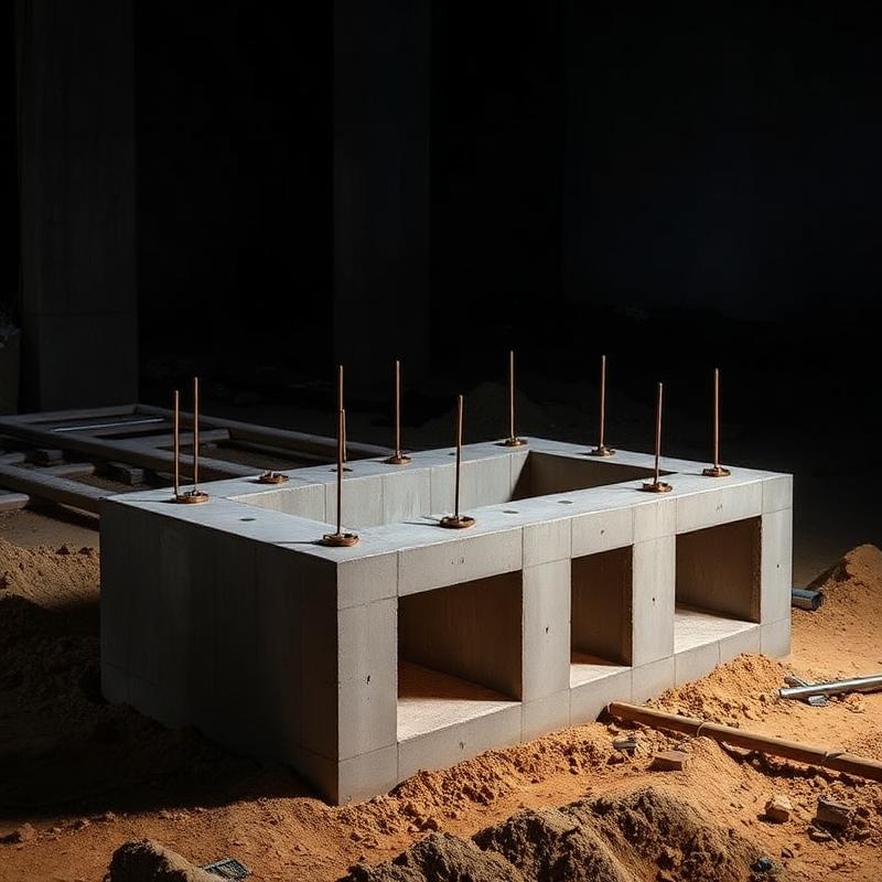 Keyboxes and keyjoints for concrete pours